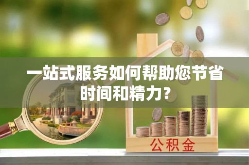 丹棱一站式服务如何帮助您节省时间和精力？