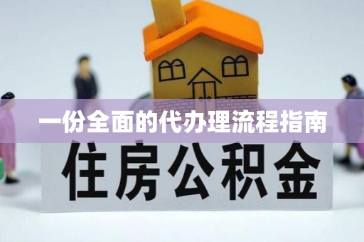 丹棱一份全面的代办理流程指南